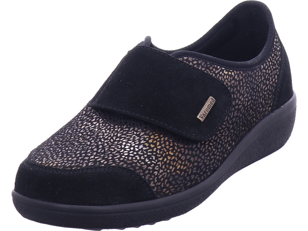 Varomed Damen Halbschuh Freemont in schwarz
