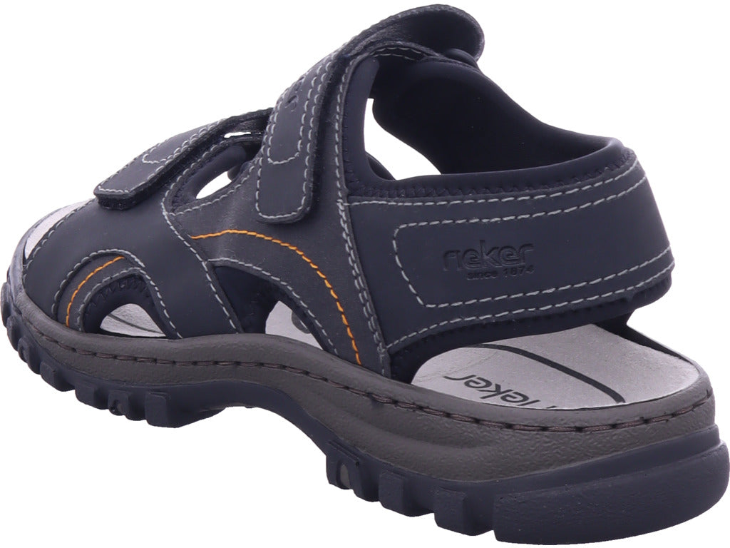 Rieker Herren  Fsk Herren Sandalen in schwarz