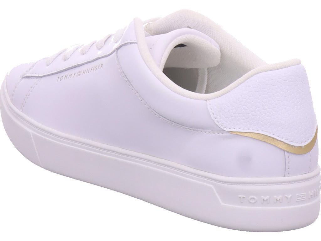 Tommy Hilfiger Damen Sneaker Essential Court Sneaker in weiß
