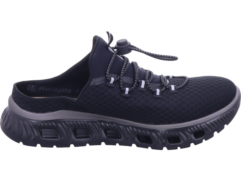 Rieker Damen Sabot Fsk Damen Halbschuhe in schwarz