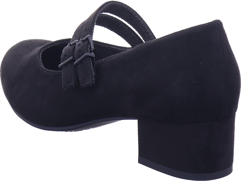 Jana Damen Pump  in schwarz