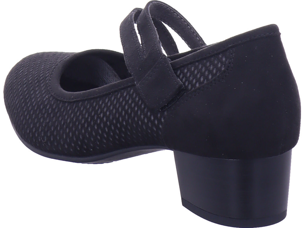 Jana Damen Pump  in schwarz