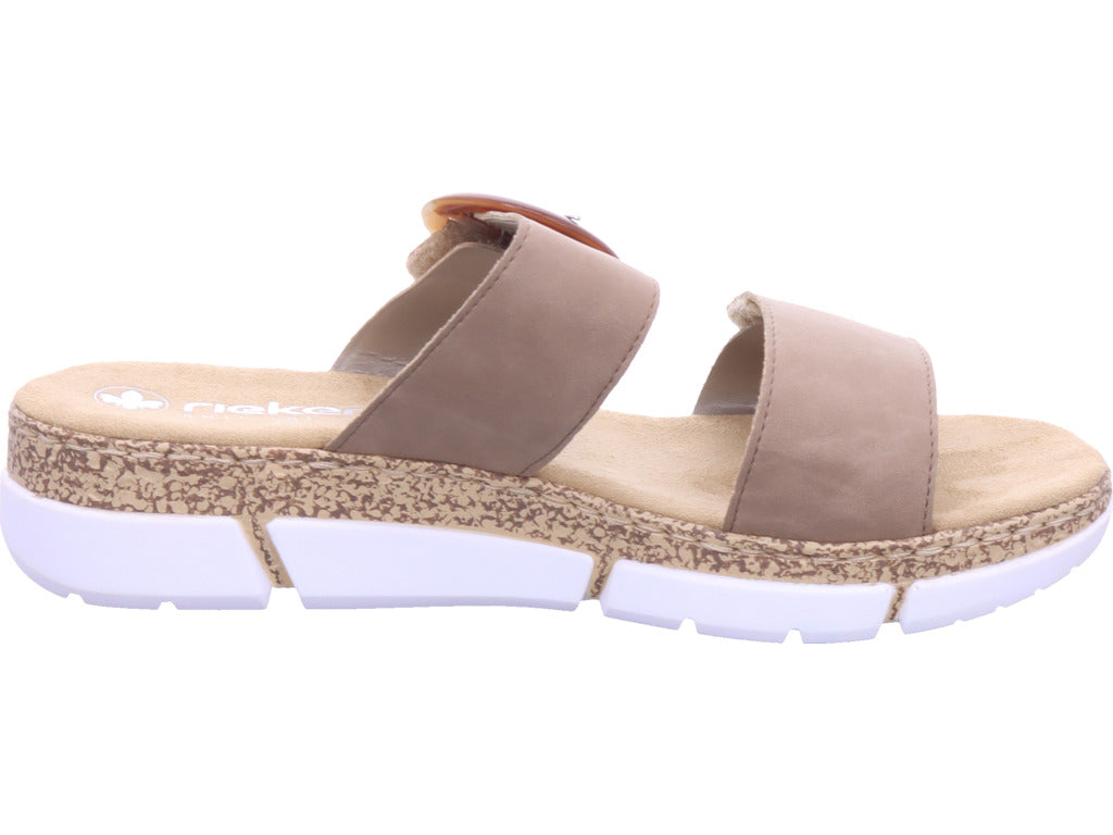 Rieker Damen  Fsk Damen Sandalen in beige