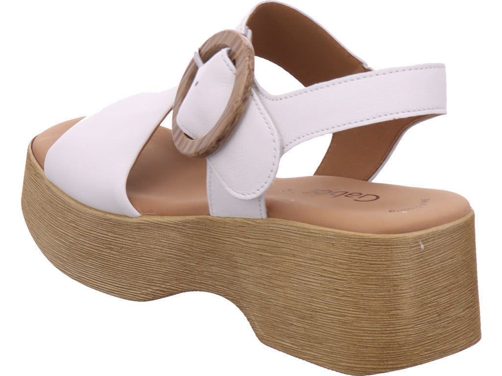 Gabor Damen Sandalette  in weiß