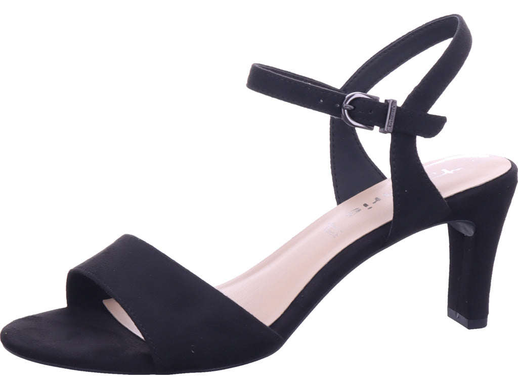 Tamaris Damen Sandalette  in schwarz