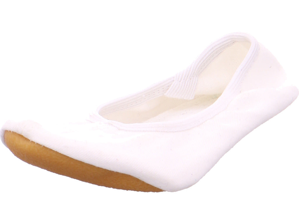 Beck Gymnas Mädchen Turnschuh  in weiß