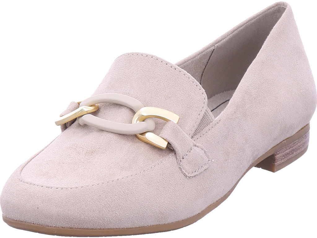 Dámské pantofle Jana v béžové barvě