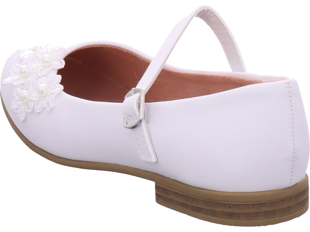 Planet Footwear Mädchen Ballerina Ballerina Kinder in weiß