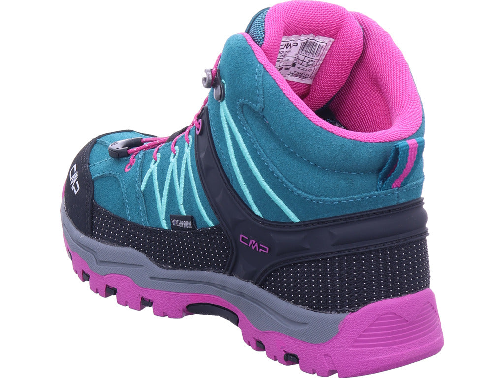 Dívčí turistické boty CMP v modré barvě
