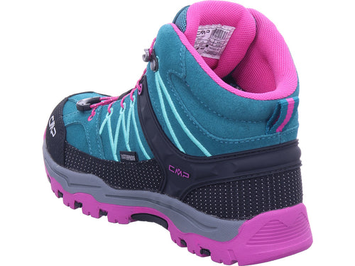 Dívčí turistické boty CMP v modré barvě