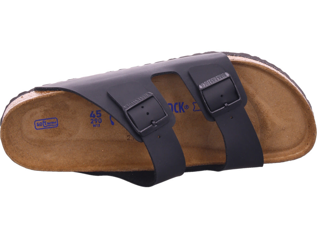 Birkenstock Herren Pantolette  in schwarz