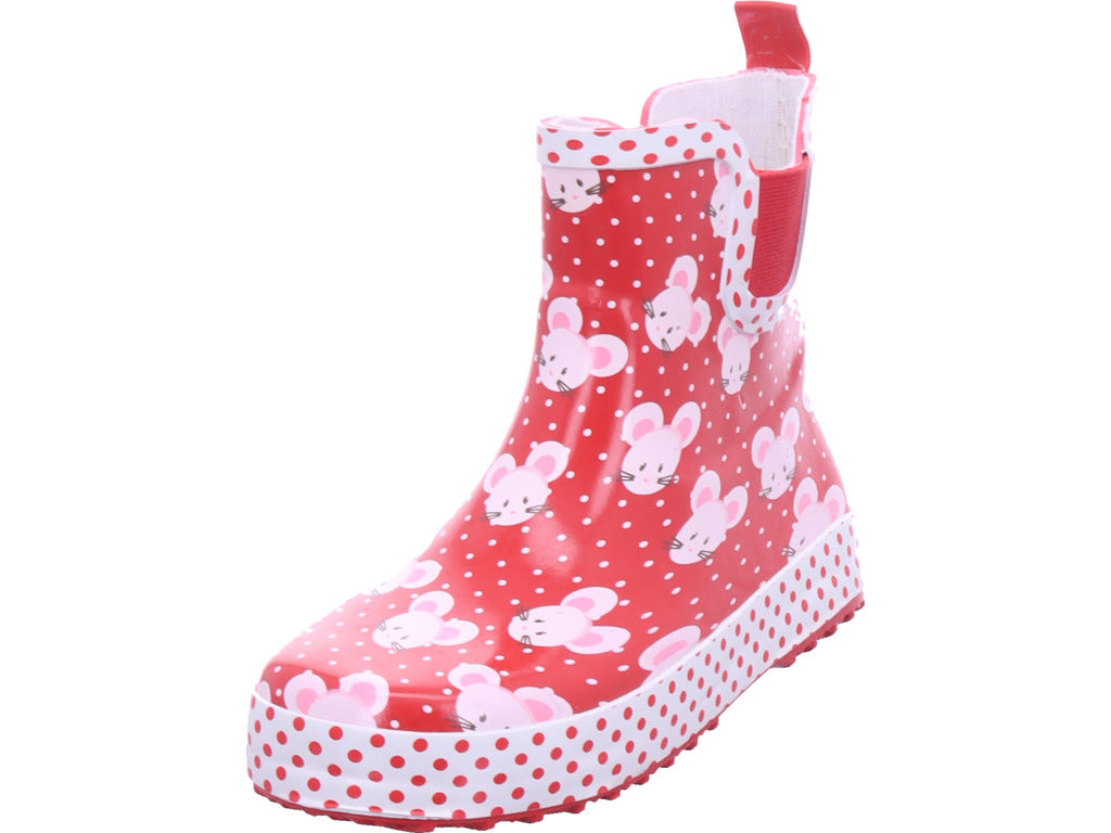 Beck Gymnas Unisex - Kinder Gummistiefel  in rot