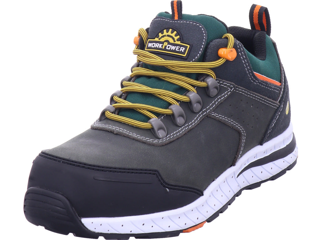 WorkPower Herren Halbschuh S3 Tann in grün