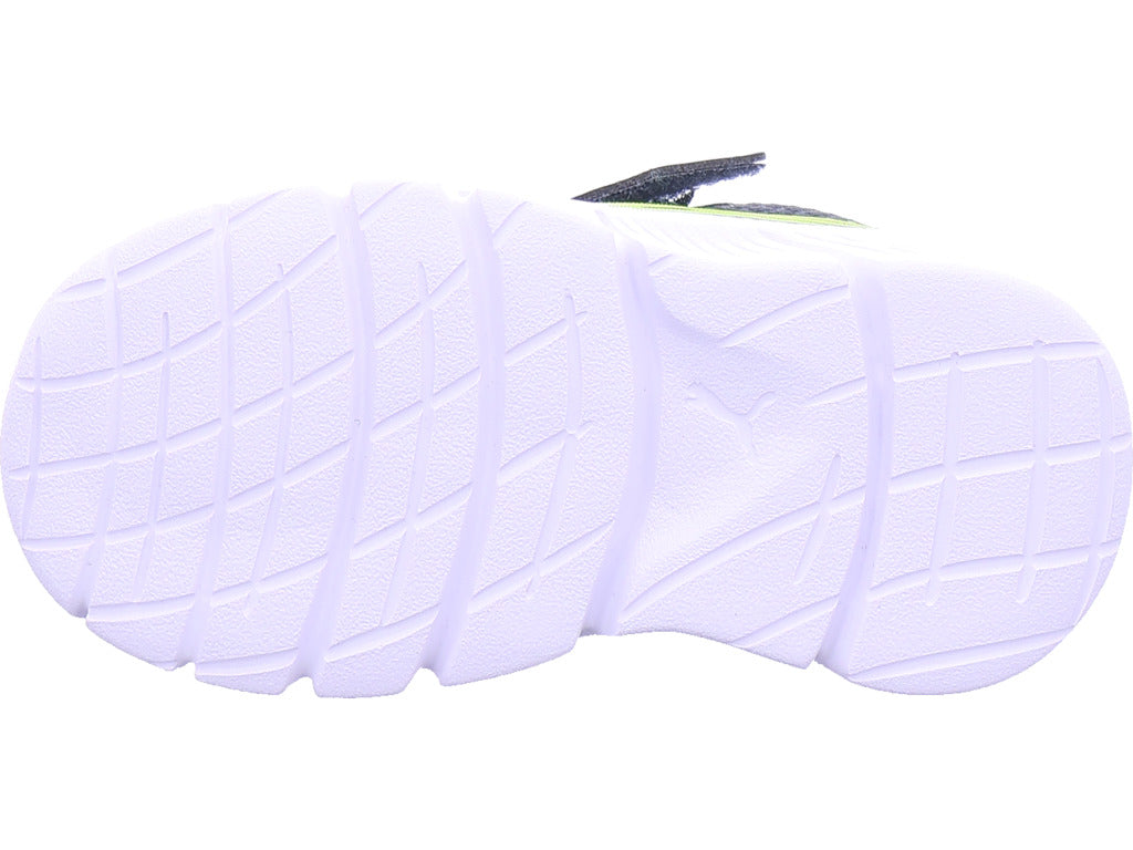 Chlapecká sportovní bota Puma Flexfocus Modern Ac v šedé barvě