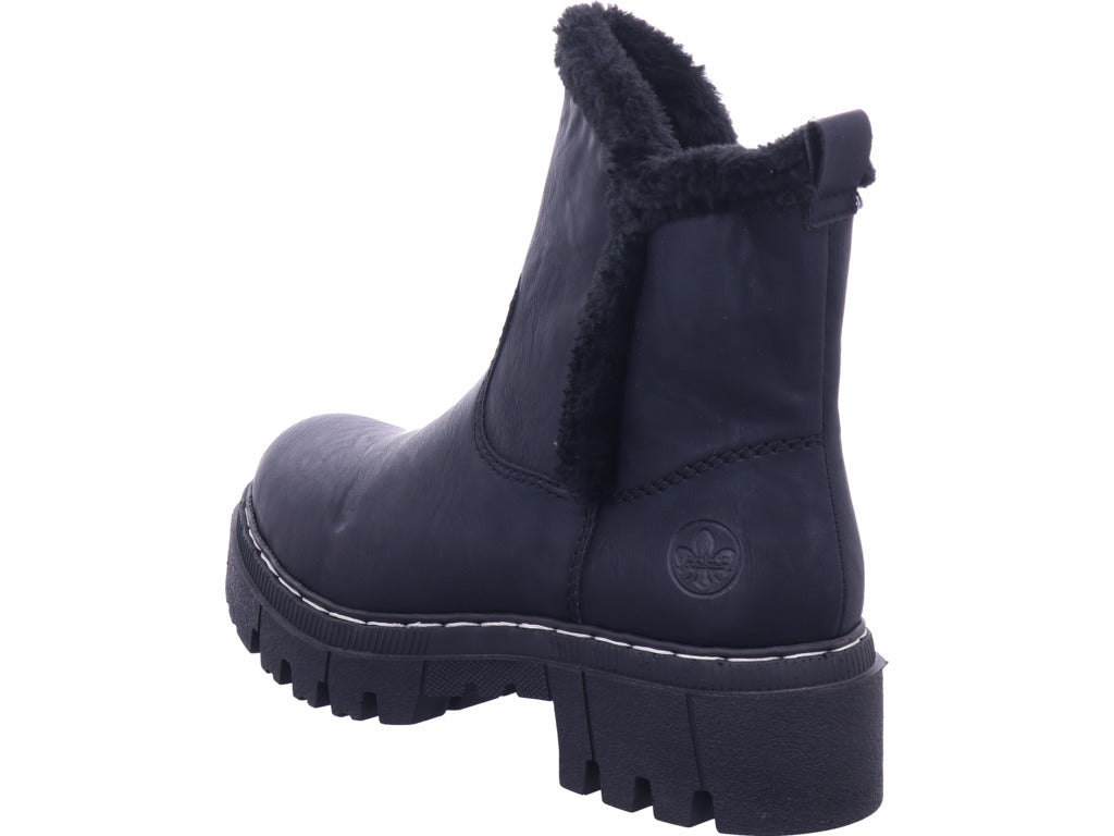 Rieker women's Hwk boots in black