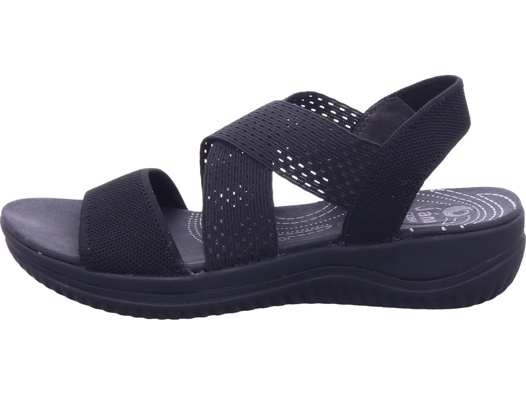 Jana Damen Sandalette M2876842 in schwarz