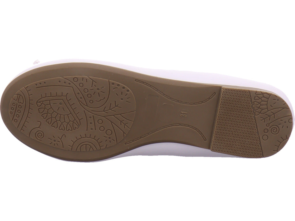 Planet Footwear Mädchen Ballerina  in weiß