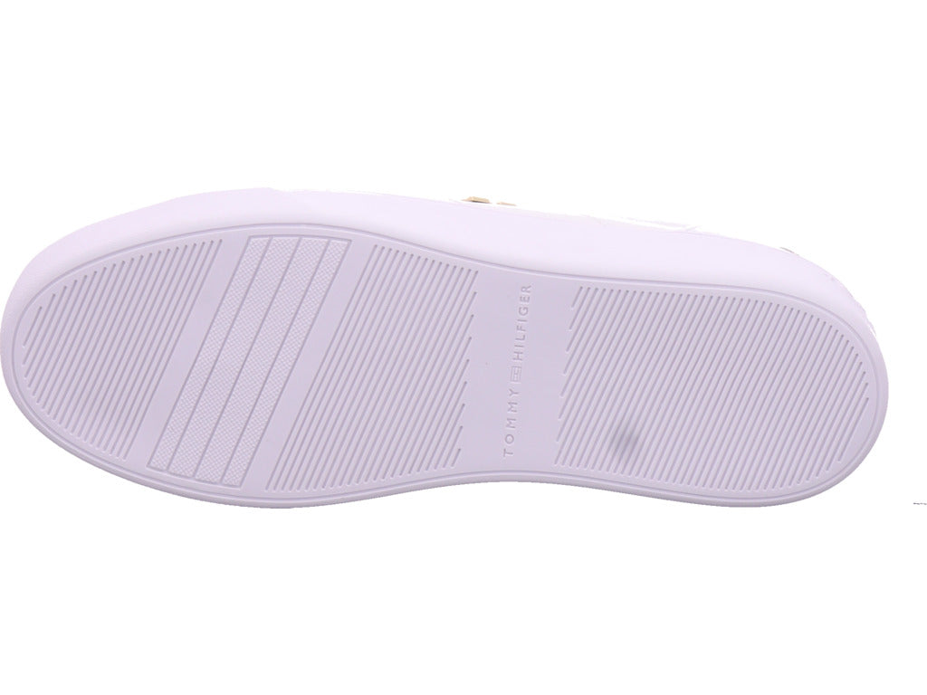 Tommy Hilfiger Damen Sneaker Platform Court Sneaker in weiß