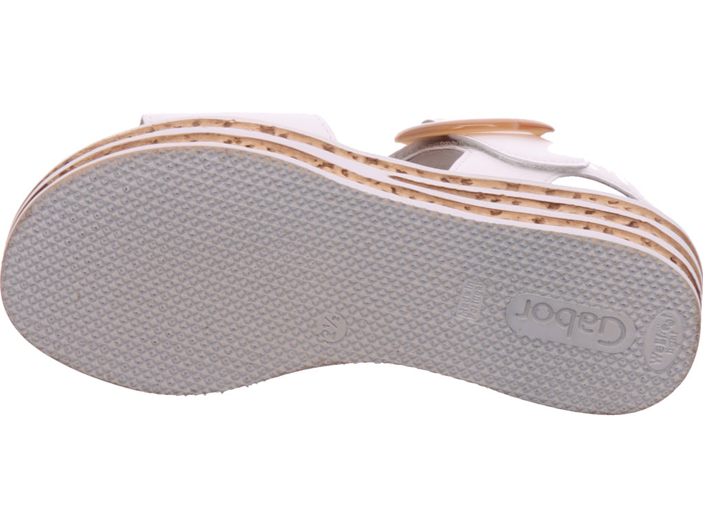 Gabor Damen Sandalette  in weiß