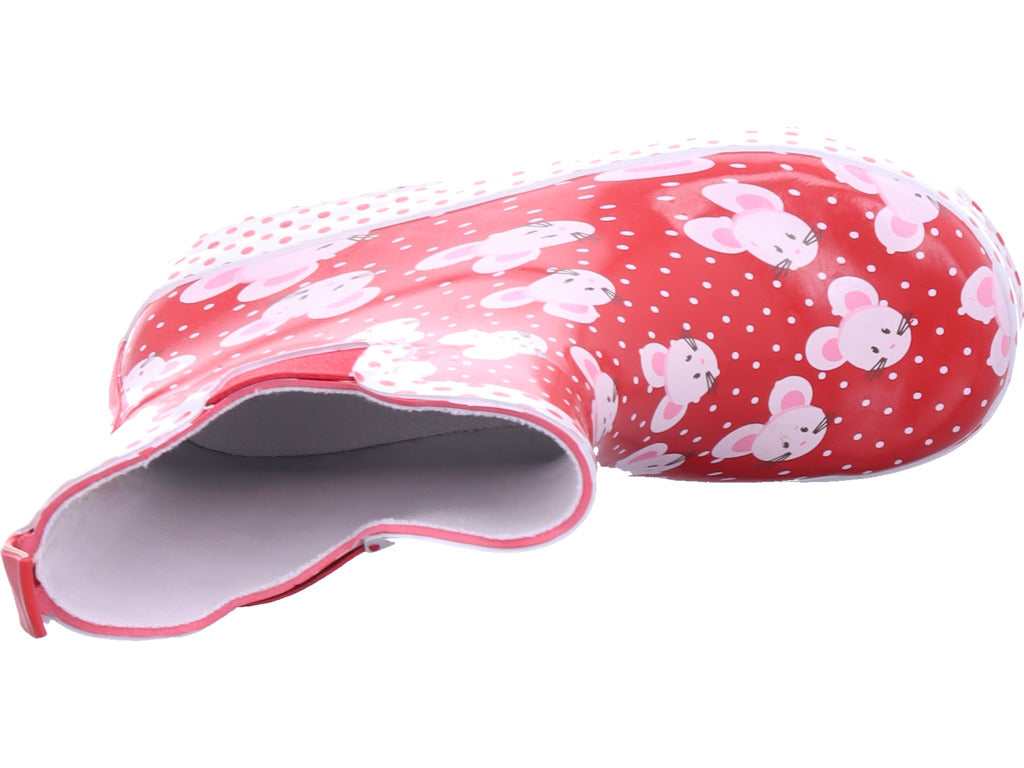 Beck Gymnas Unisex - Kinder Gummistiefel  in rot