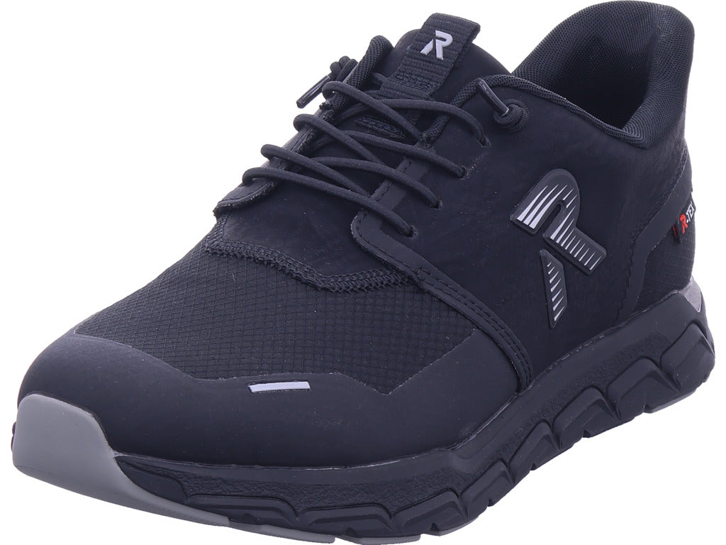 Rieker women's sneakers Hwk women's low shoes in black