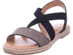 Tamaris Damen Sandalette  in schwarz