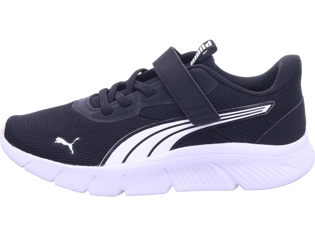 Puma Jungen Sportschuh Flexfocus Modern Ac in schwarz