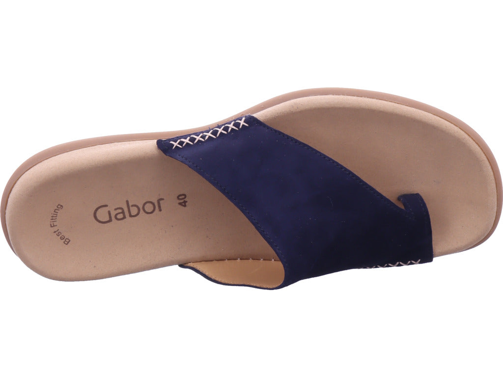 Gabor Damen Pantolette  in blau