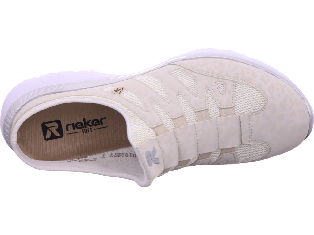 Rieker Damen  Fsk Damen Halbschuhe in beige