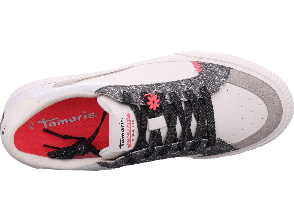 Tamaris Damen Sneaker  in weiß