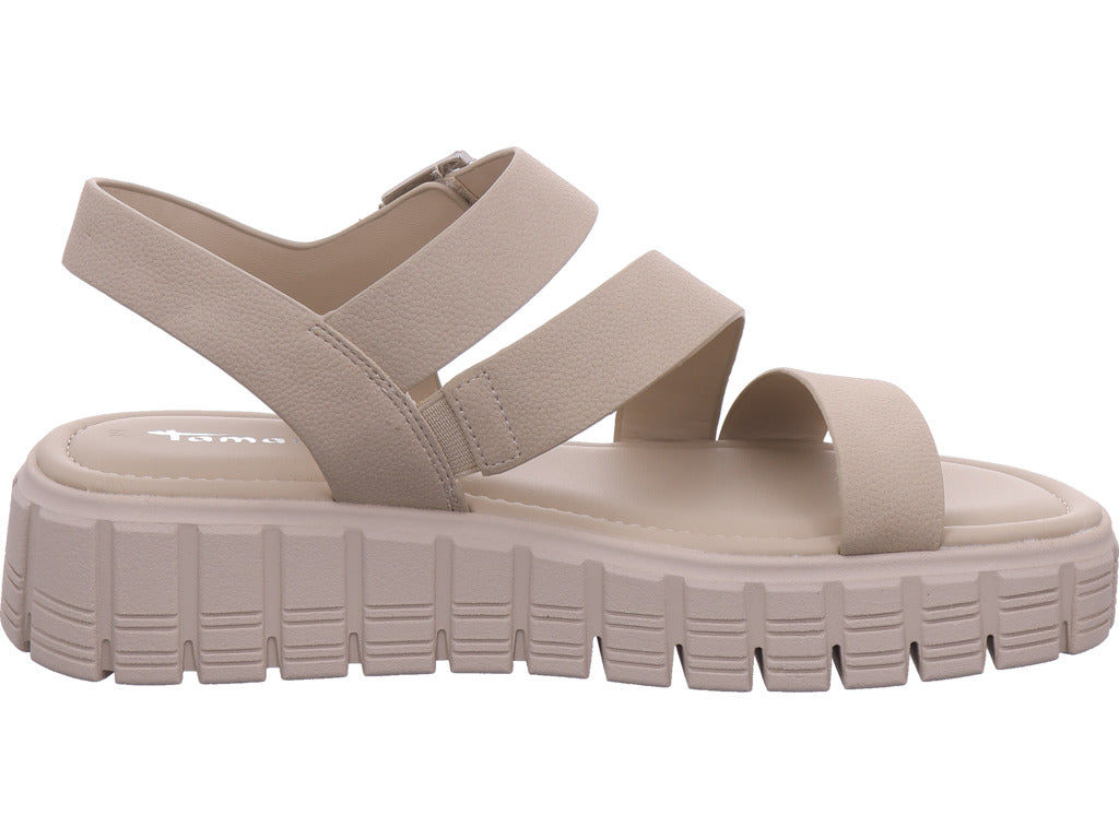 Tamaris Damen Sandalette  in beige