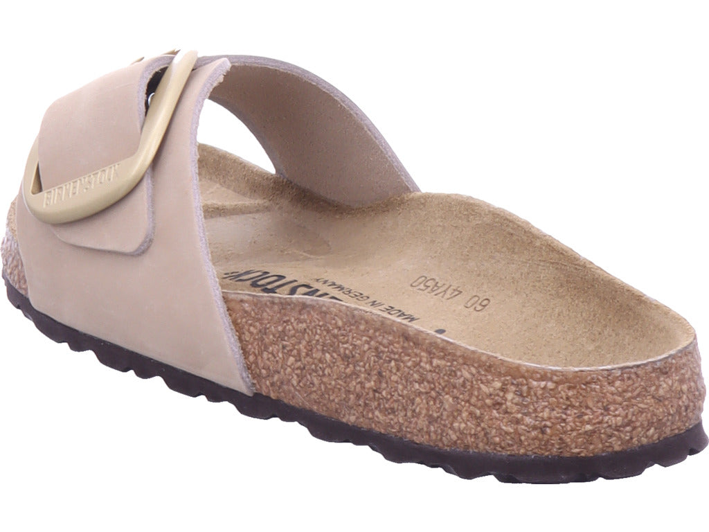 Dámské boty Birkenstock Madrid Big Buckle v béžové barvě