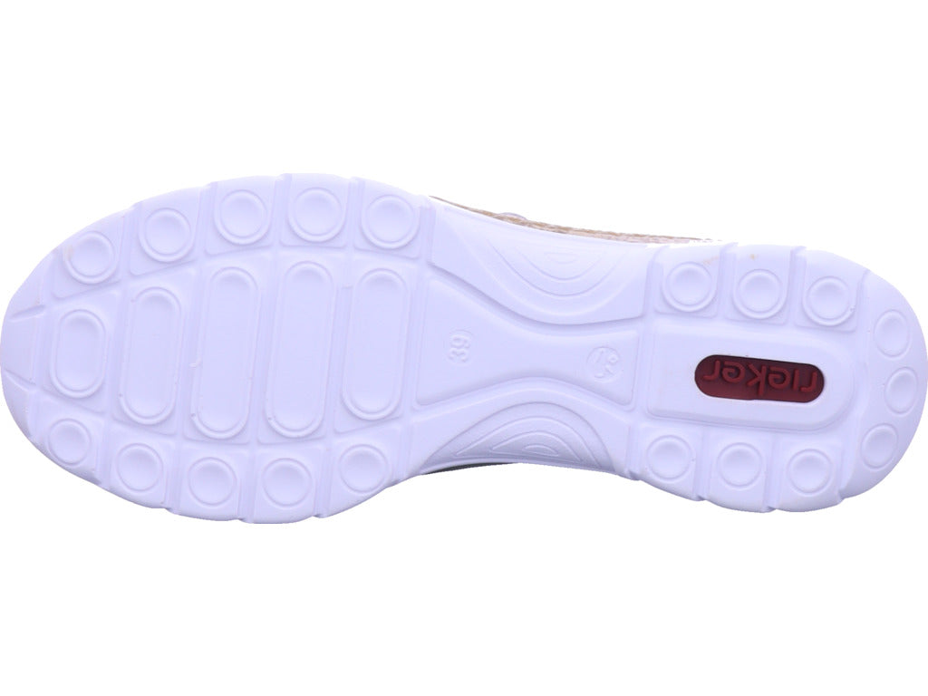 Rieker Damen Slipper Fsk Damen Halbschuhe in grün