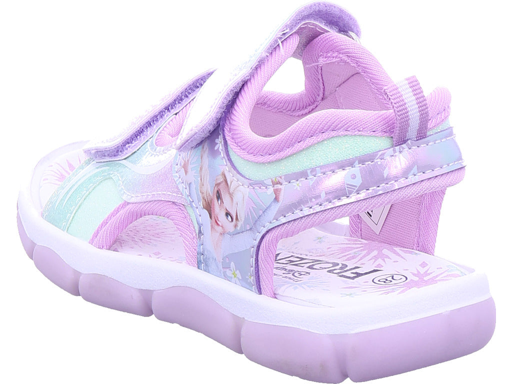 Silver Int Disney Mädchen Sandalette Mesh/ Frozen in lila