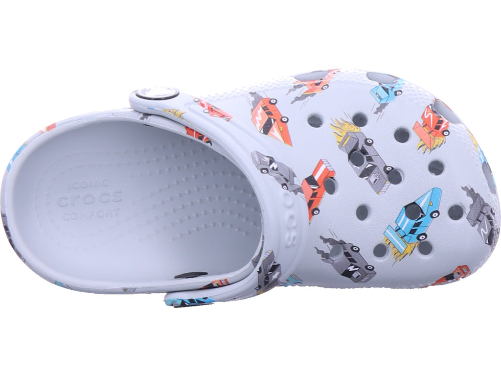 Crocs Jungen Sabot  in grau
