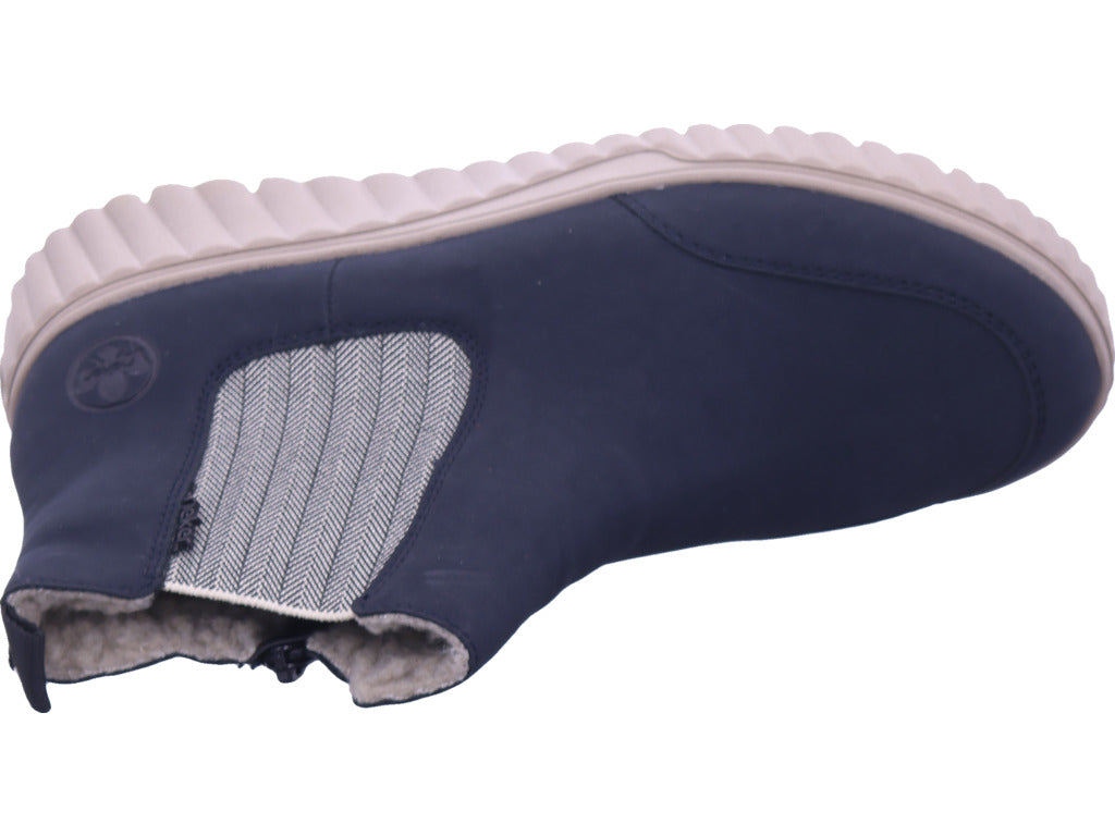 Rieker Damen Stiefelette Hwk Damen Stiefel in blau