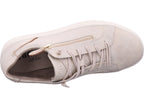 Jana women's sneakers in gold