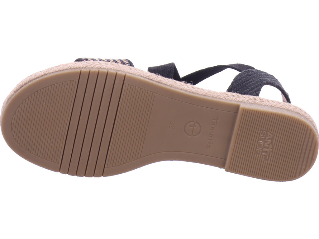 Tamaris Damen Sandalette  in schwarz