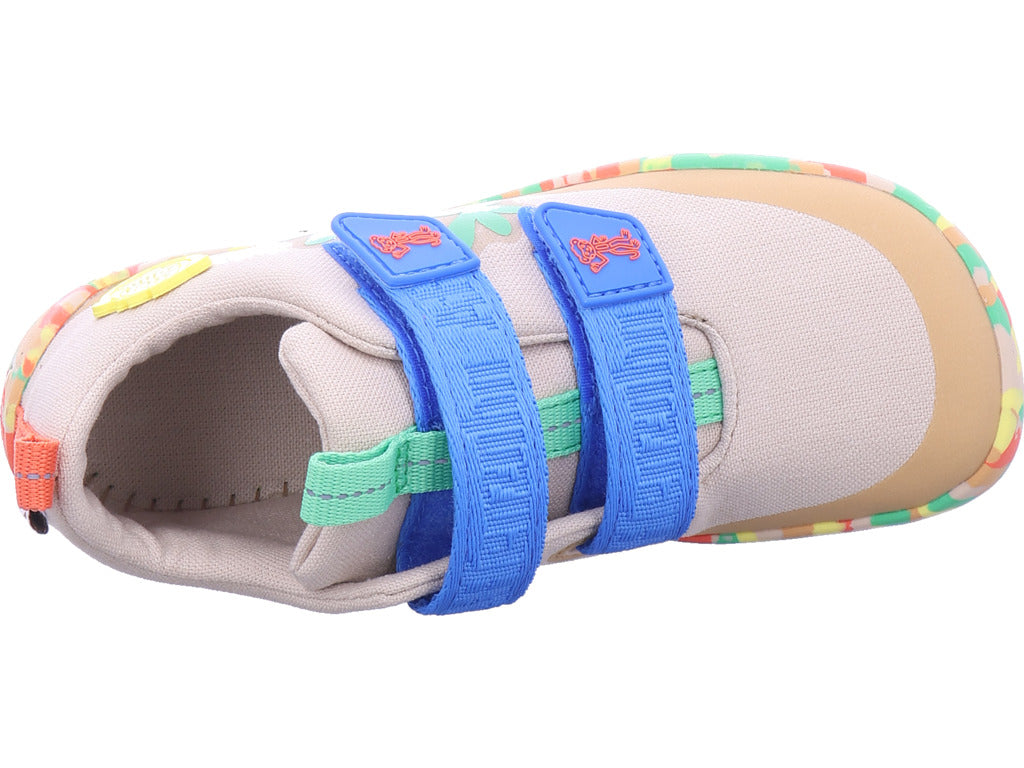 Affenzahn Jungen Halbschuh Barfußschuh Baumwolle Lucky in braun