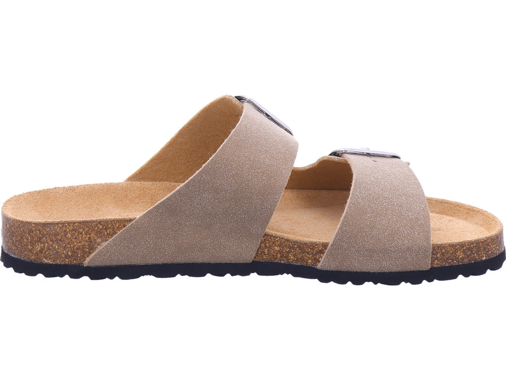 Tamaris Damen Pantolette  in beige