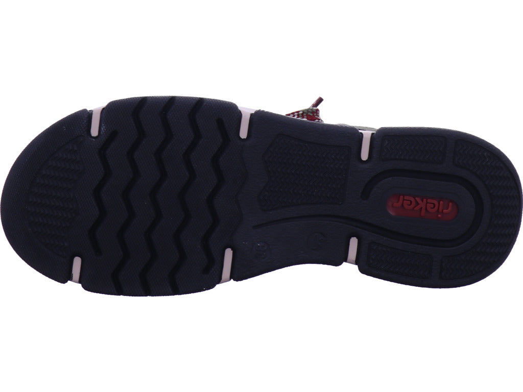 Dámské polobotky Rieker Hwk v zelené barvě