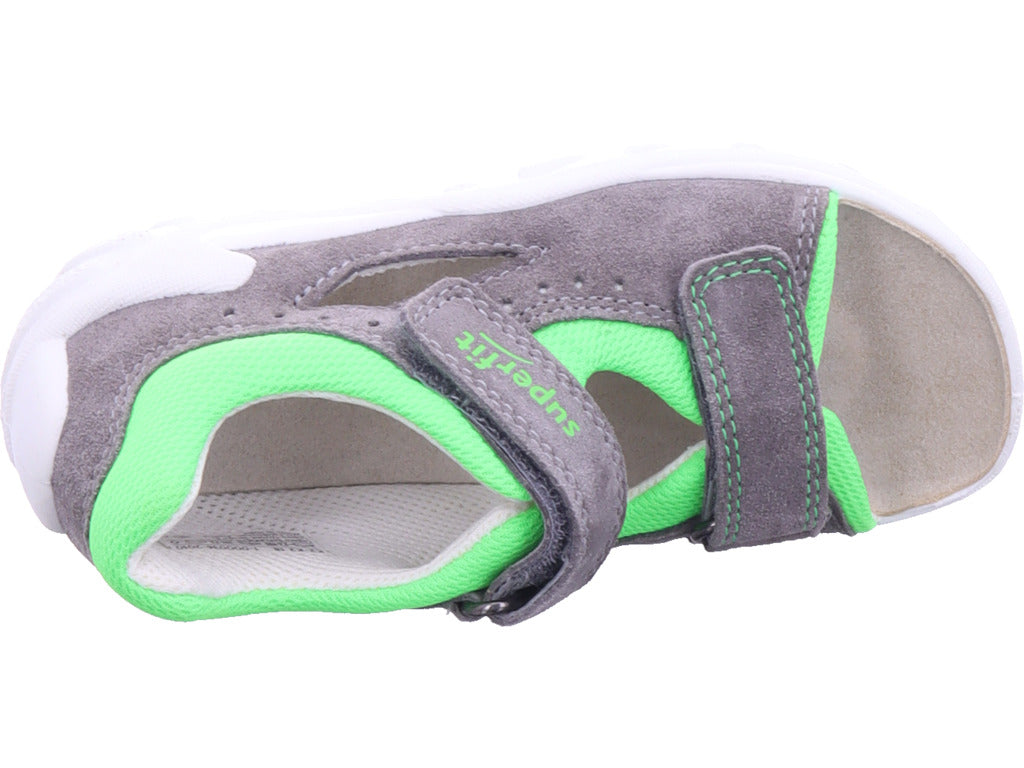 Legero boys' leather sandal \ Flow in grey