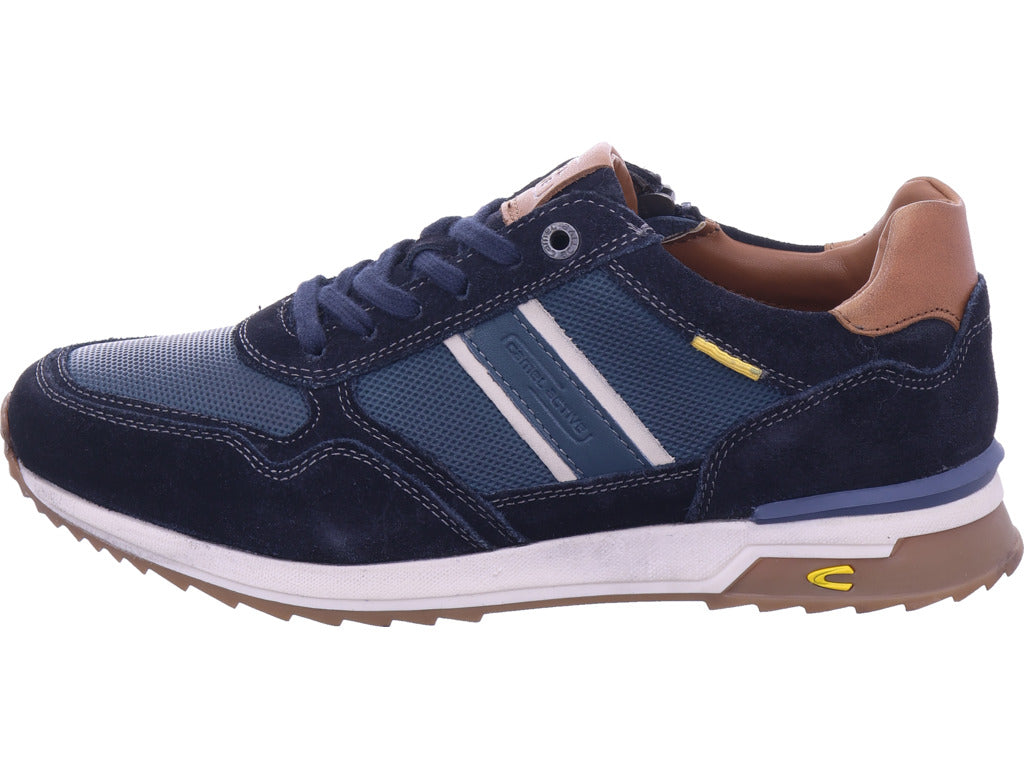camel Herren Sneaker Split in blau