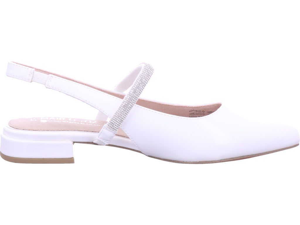 Marco Tozzi Damen Ballerina M8960044 in weiß
