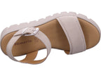 Tamaris Damen Sandalette  in sand-taupe