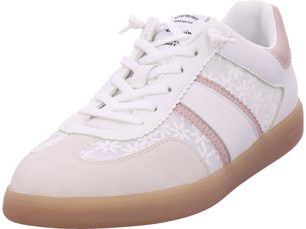 Dámské pantofle Tamaris v bílé barvě