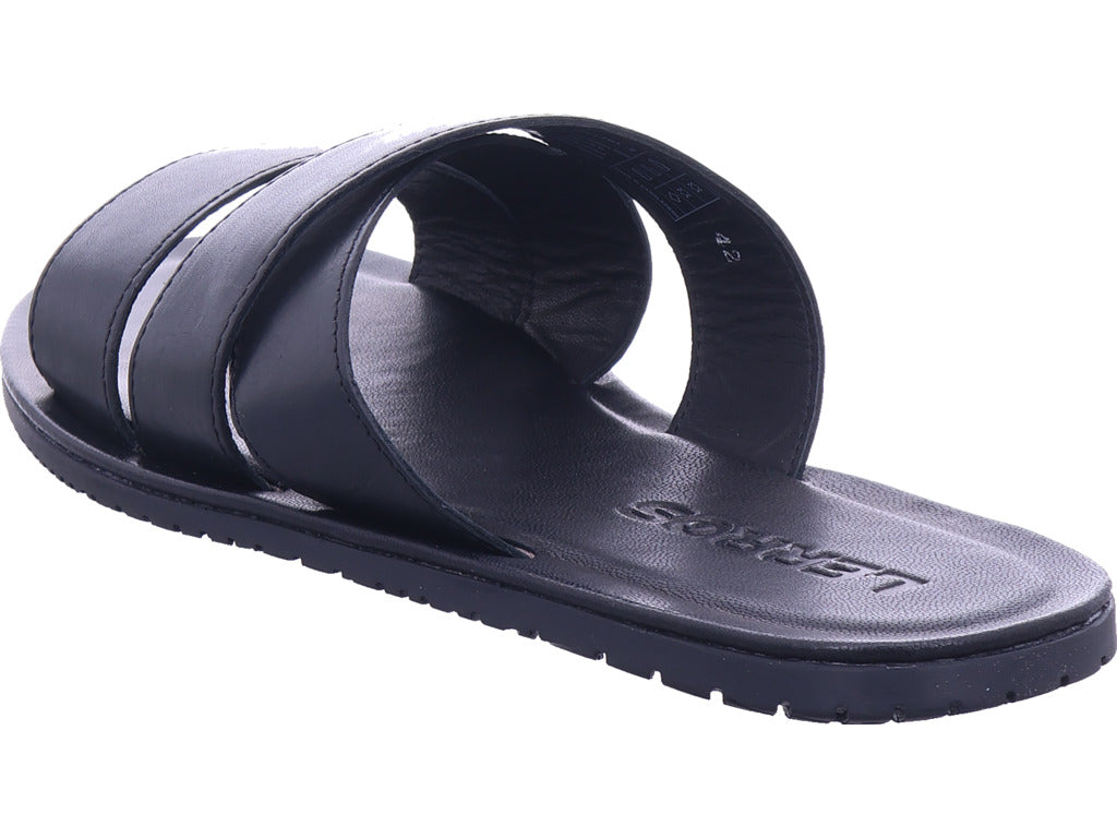 Lerros Herren Pantolette  in schwarz