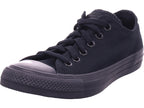Converse Damen Textilschuh C Taylor A/S Ox Blk Mono in schwarz