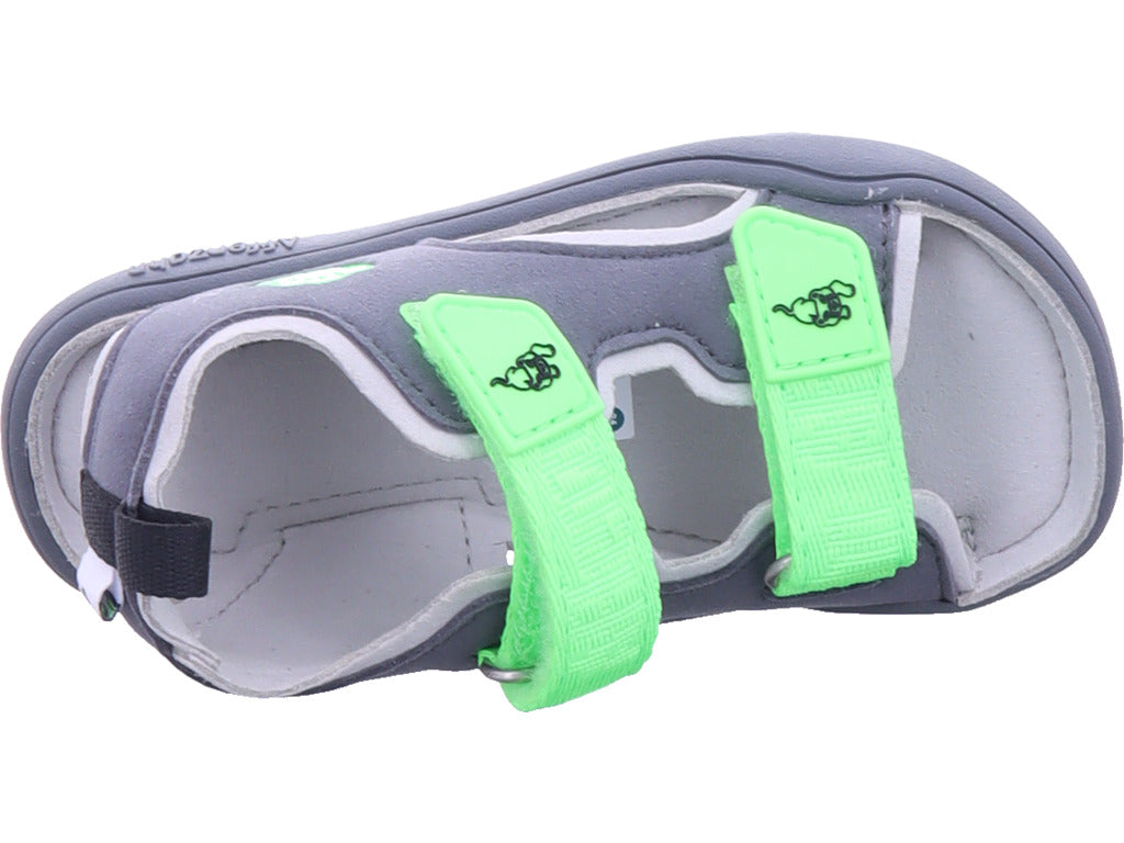 Affenzahn Jungen  Sandale Vegan Airy Hase in grau