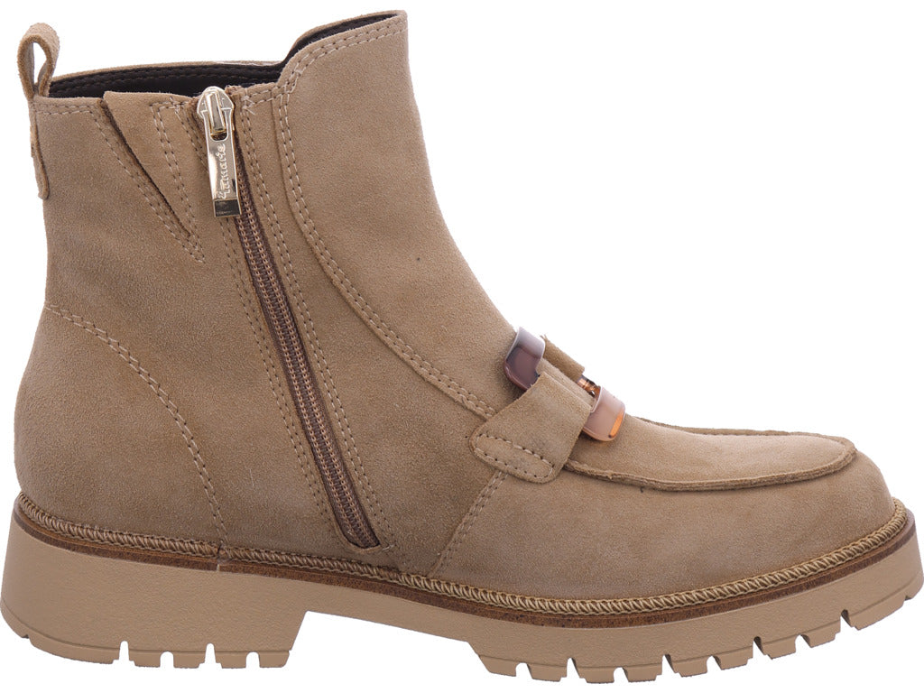 Tamaris Damen Stiefelette M2543545 in beige